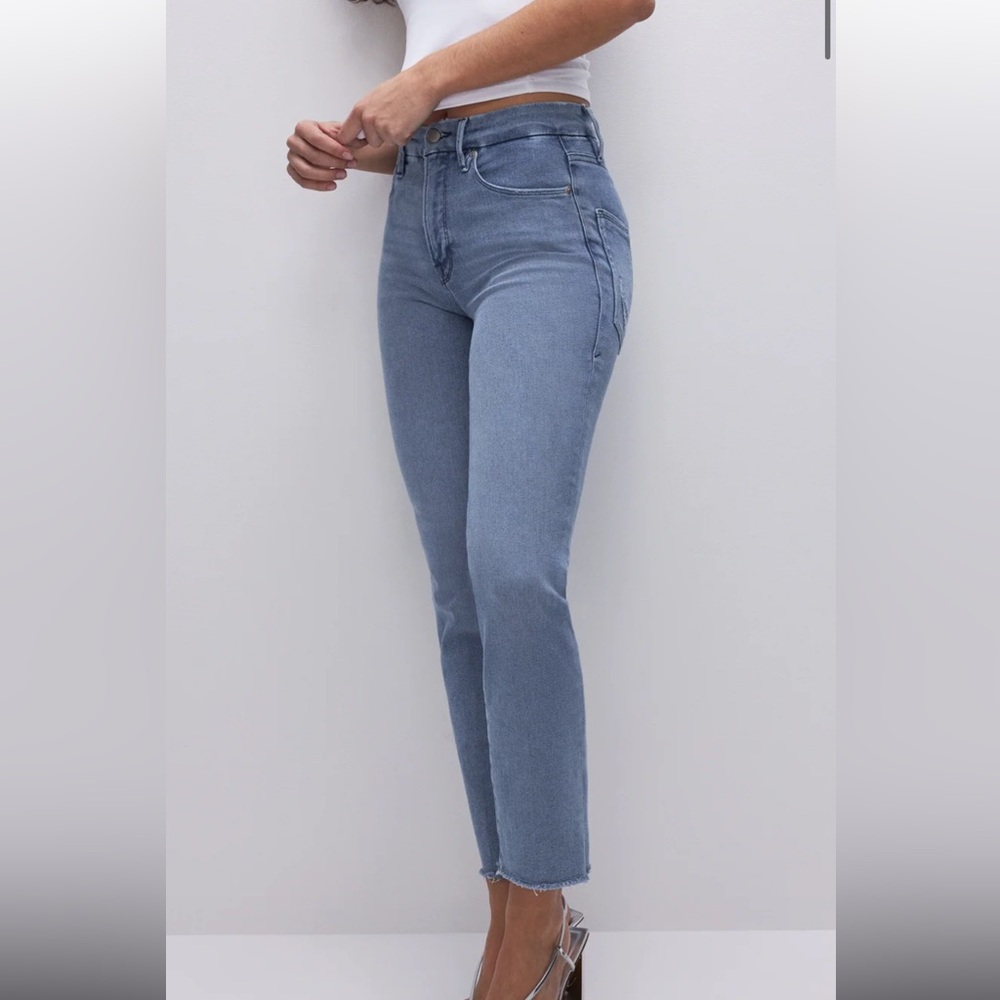 GOOD AMERICAN - Good Legs- Classic Blue Women's Jeans - Picture 4 of 16